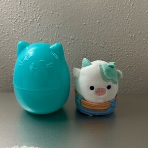 Squishville Squishmallows BELANA THE COW 2” Series 4 Mystery Egg Rare